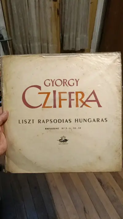 Vinilo Gyorgy Cziffra Liszt Rapsodias Hungaras - miniatura 1