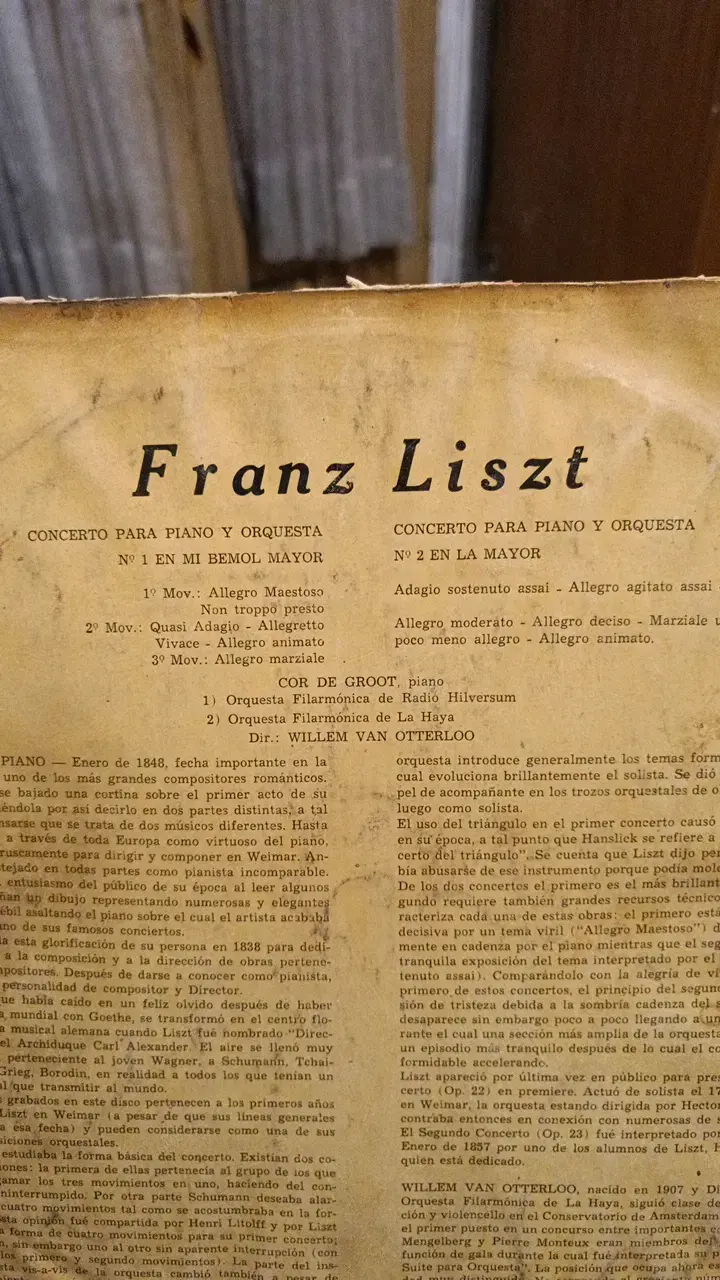 Vinilo Franz Liszt Conciertos para Piano - 2