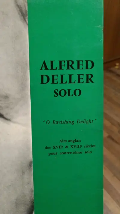 Vinilo Alfred Deller Solo - Música Clásica - miniatura 2