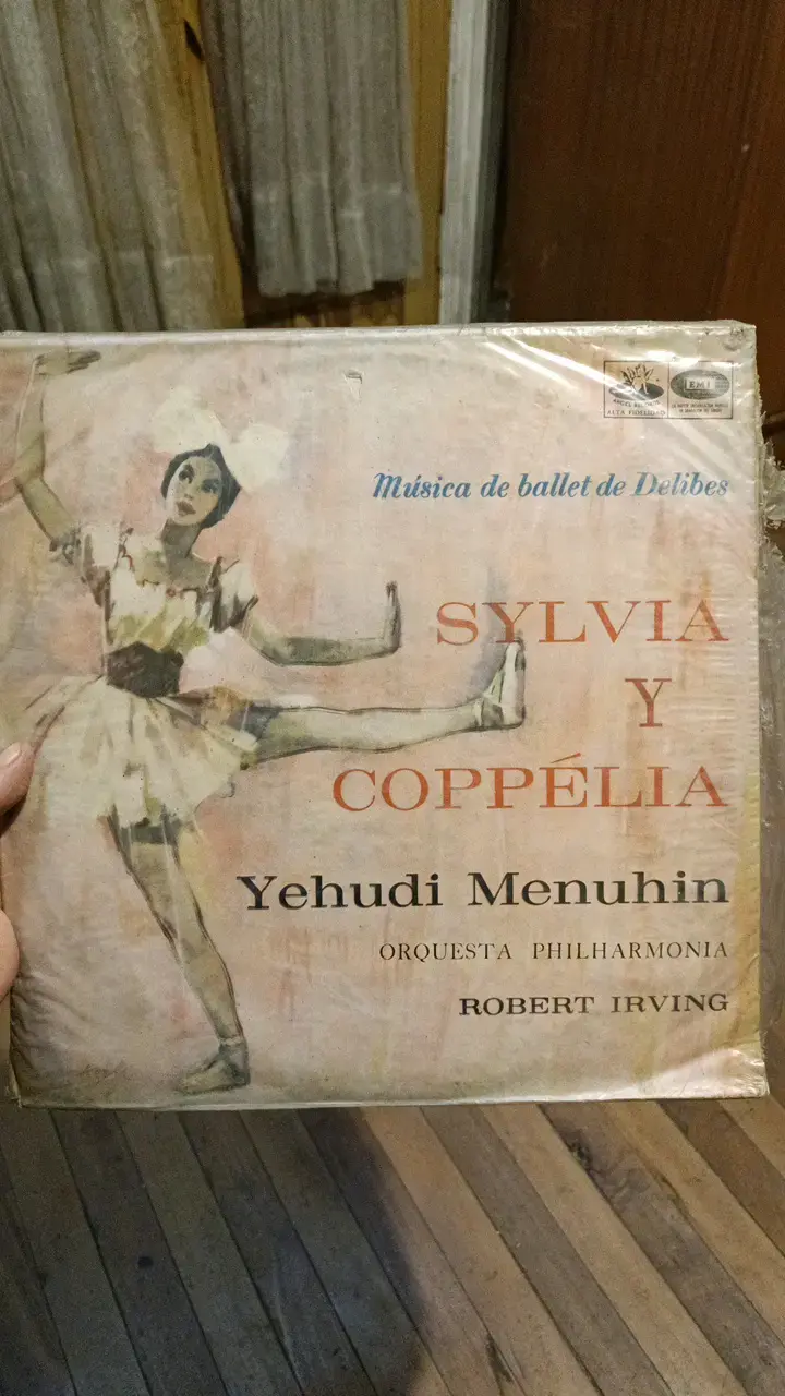 Vinilo Sylvia y Coppélia Yehudi Menuhin - 1