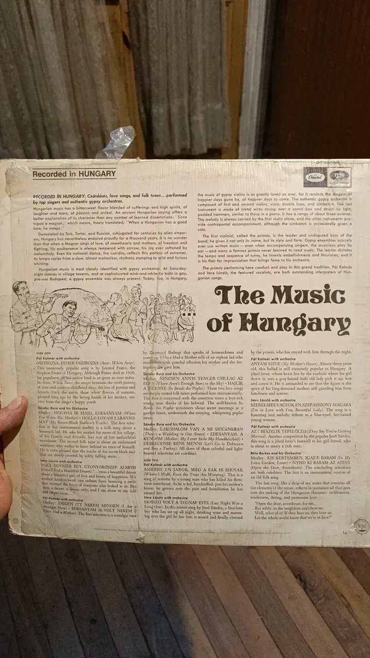Vinilo The Music of Hungary - 2