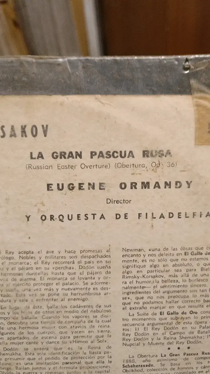 Vinilo clásico Rimsky-Korsakov Le Coq d'Or - 3