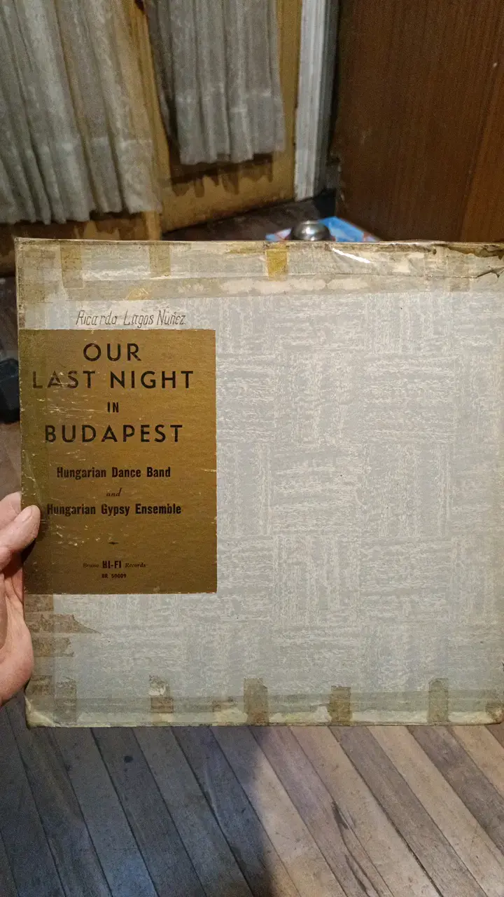 Vinilo 'Our Last Night in Budapest' antiguo - 1