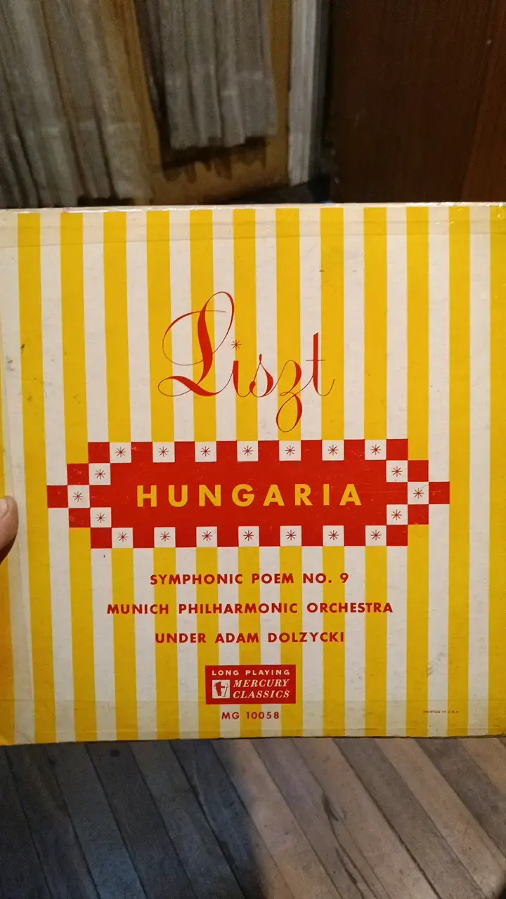 Vinilo Liszt Hungaria Poema Sinfónico No. 9 - 1