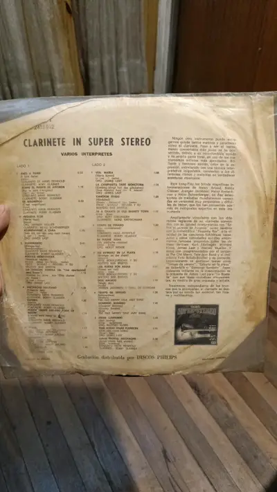 Vinilo Klarnette Super in Stereo vintage - miniatura 3