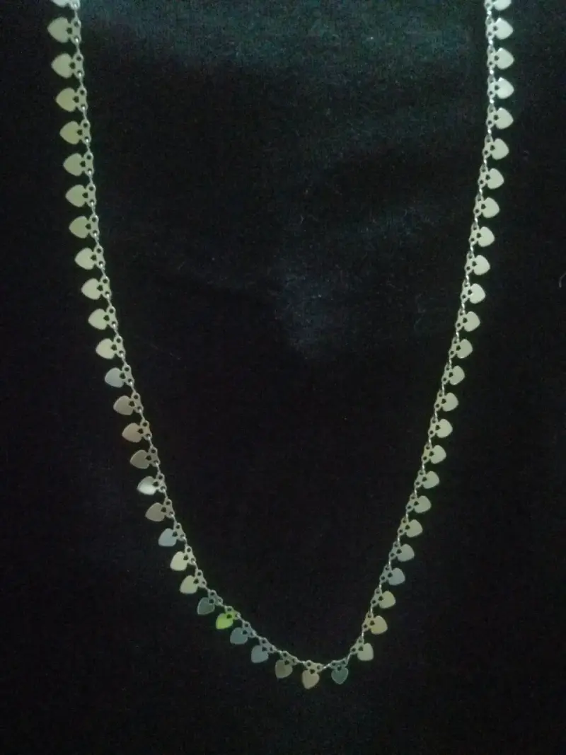 Collar de plata con diseño elegante - 2