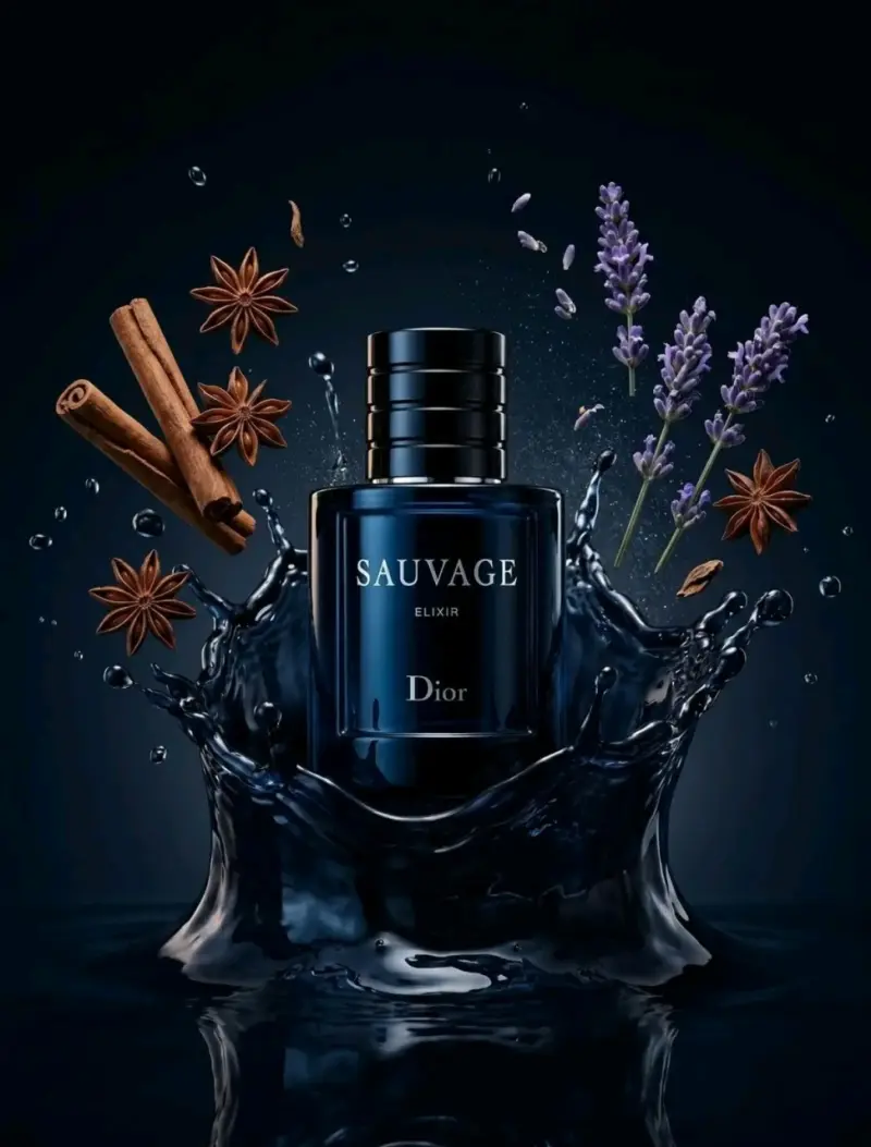 Dior Sauvage Elixir Hombre 60ml Lujo sin celofán - 4