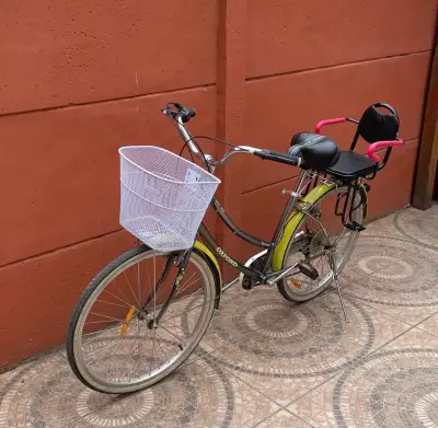 Bicicleta Oxford con asiento infantil y canasto - miniatura 2