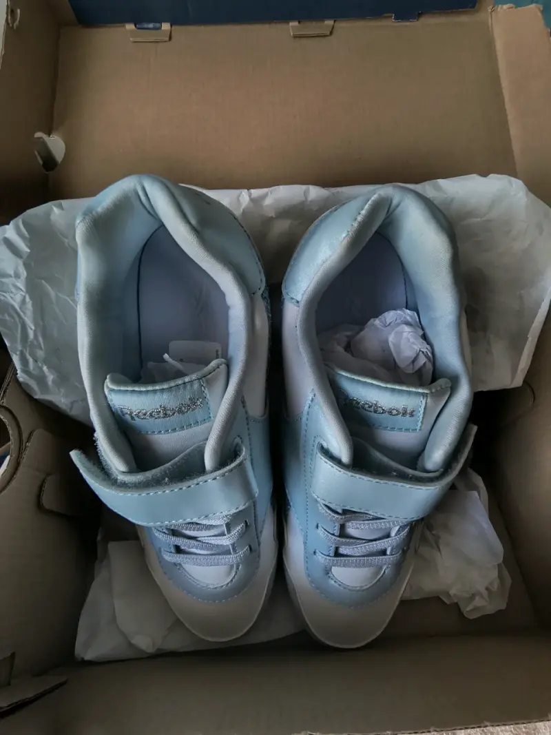 Zapatillas Reebok azul con glitter - 4
