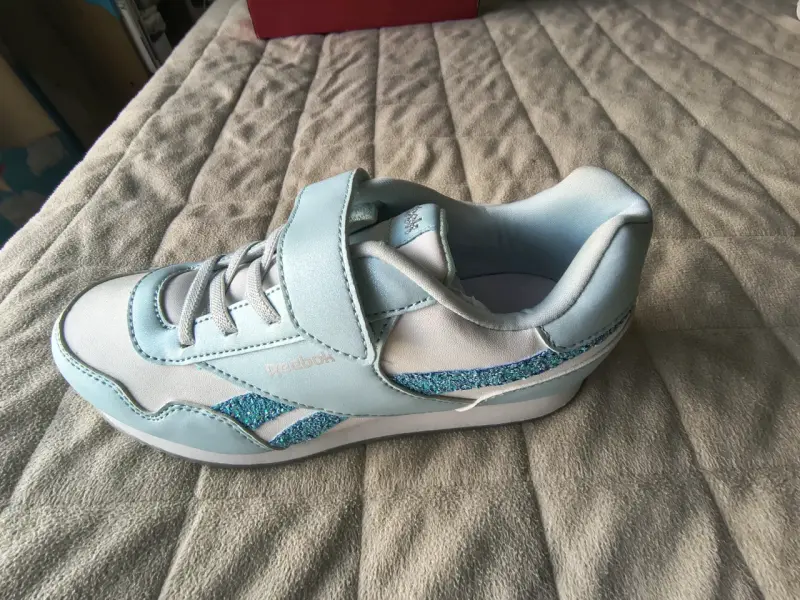 Zapatillas Reebok azul con glitter - 5