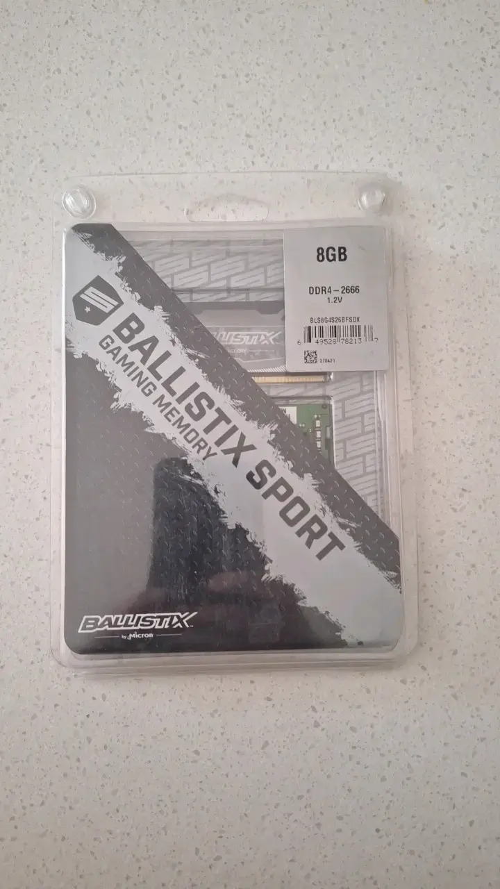 Memoria RAM Ballistix Sport 8GB DDR4 2666MHz - 1