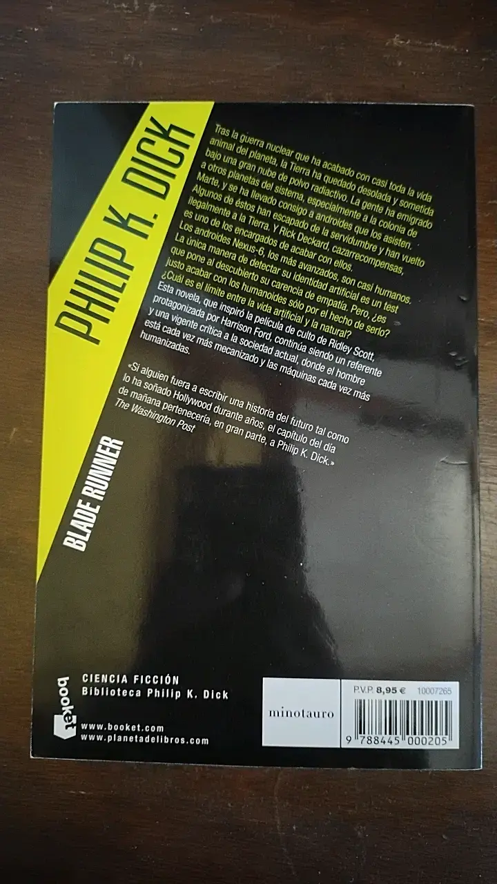 Libro Blade Runner de Philip K. Dick - 2