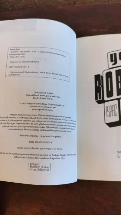 Libro 'Yo, Robot' de Isaac Asimov - miniatura 3