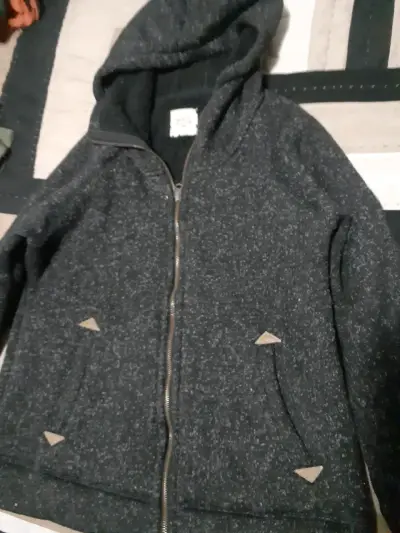 Chaqueta Maui & Sons negra con forro polar - miniatura 2