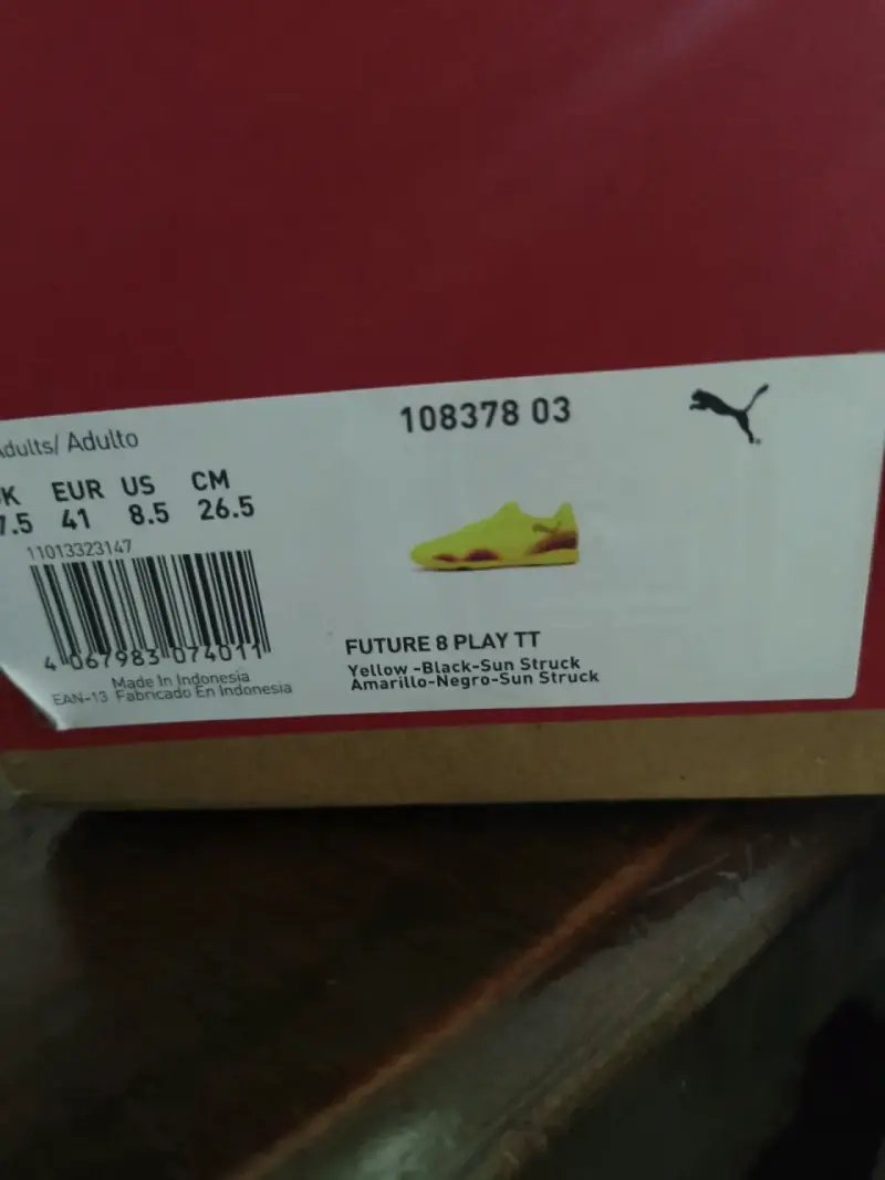 Zapatillas Puma Future 8 Play TT amarillas - 1