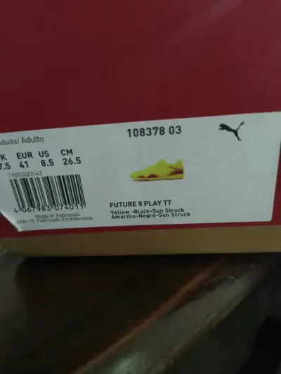 Zapatillas Puma Future 8 Play TT amarillas - miniatura 1