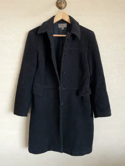 Abrigo Zara negro M - miniatura 1