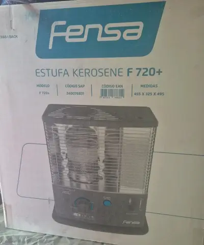 Estufa a parafina Fensa F720+ gris - miniatura 2
