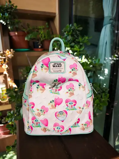 Mochila Loungefly Star Wars Baby Yoda - miniatura 1