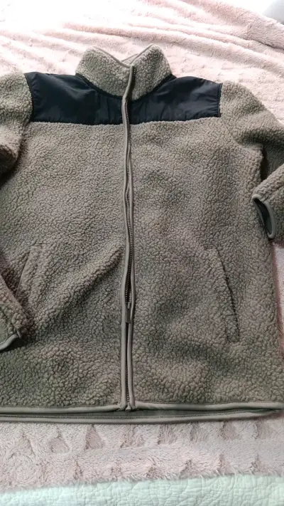 Chaqueta polar Newport gris con cierre - miniatura 2