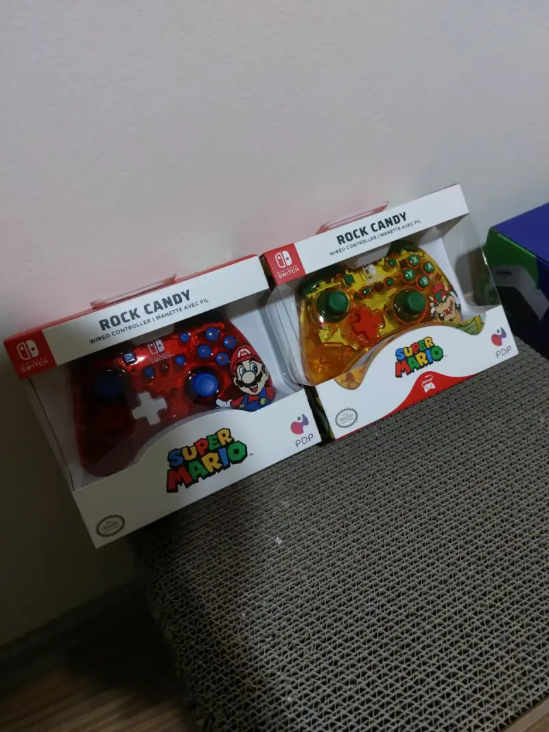 Controles Rock Candy Super Mario para Nintendo