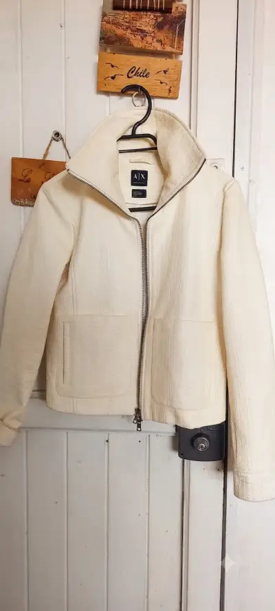 Chaqueta beige A|X con cierre frontal - miniatura 1