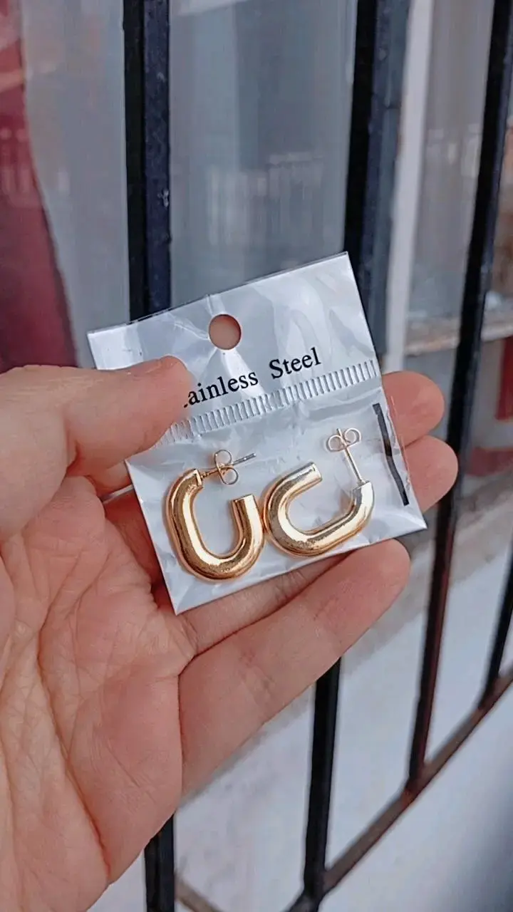 Aros de plata estilo trenzado - 5