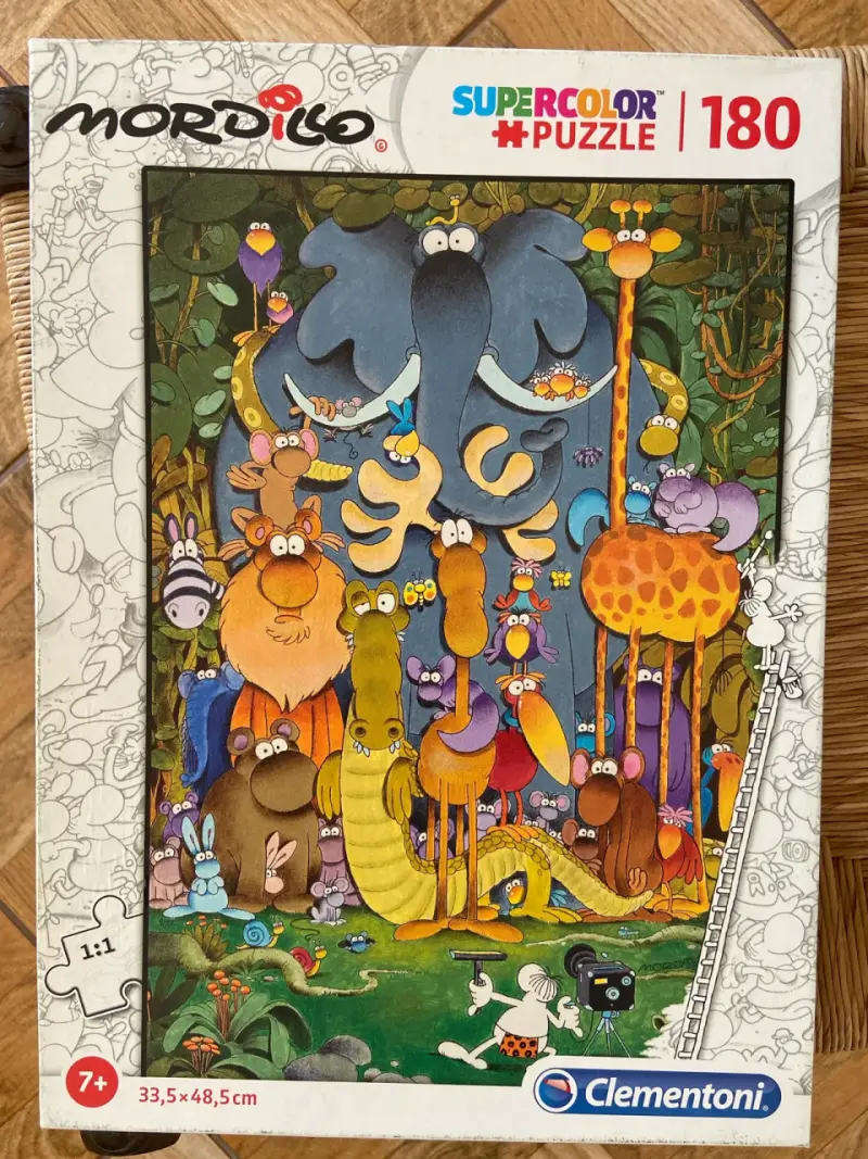 Puzzle Clementoni Mordillo 180 piezas - 1