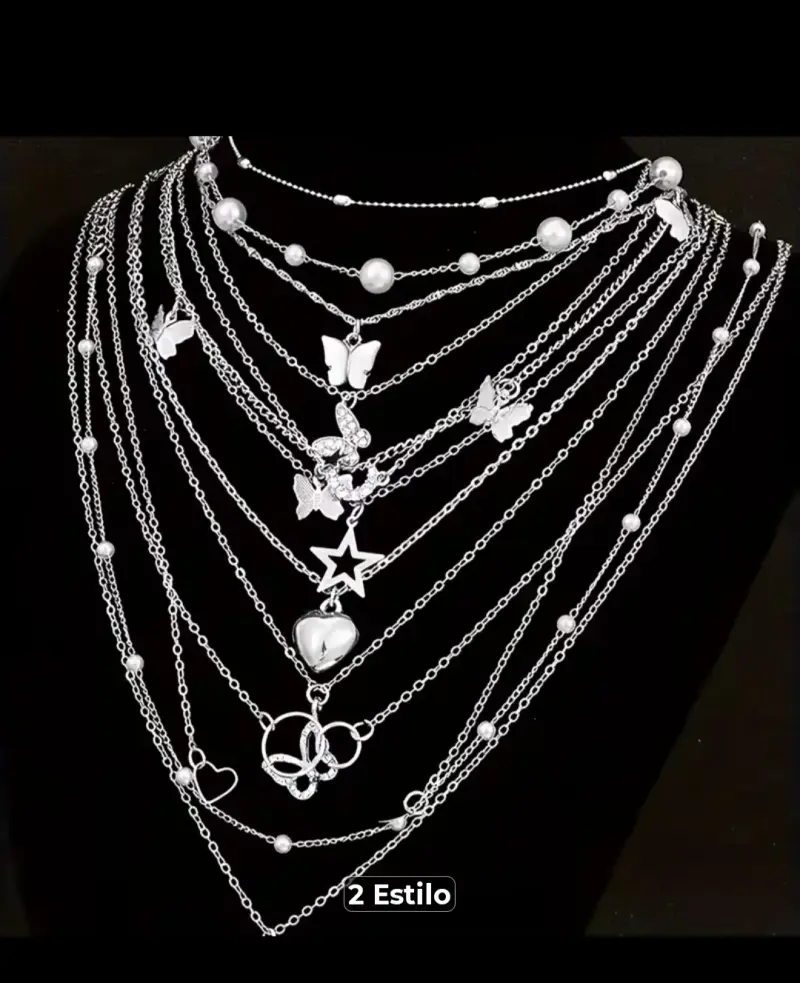 Collares y pulseras plata 925 nuevos módicos valor - 1