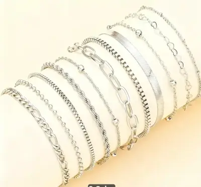 Collares y pulseras plata 925 nuevos módicos valor - miniatura 3