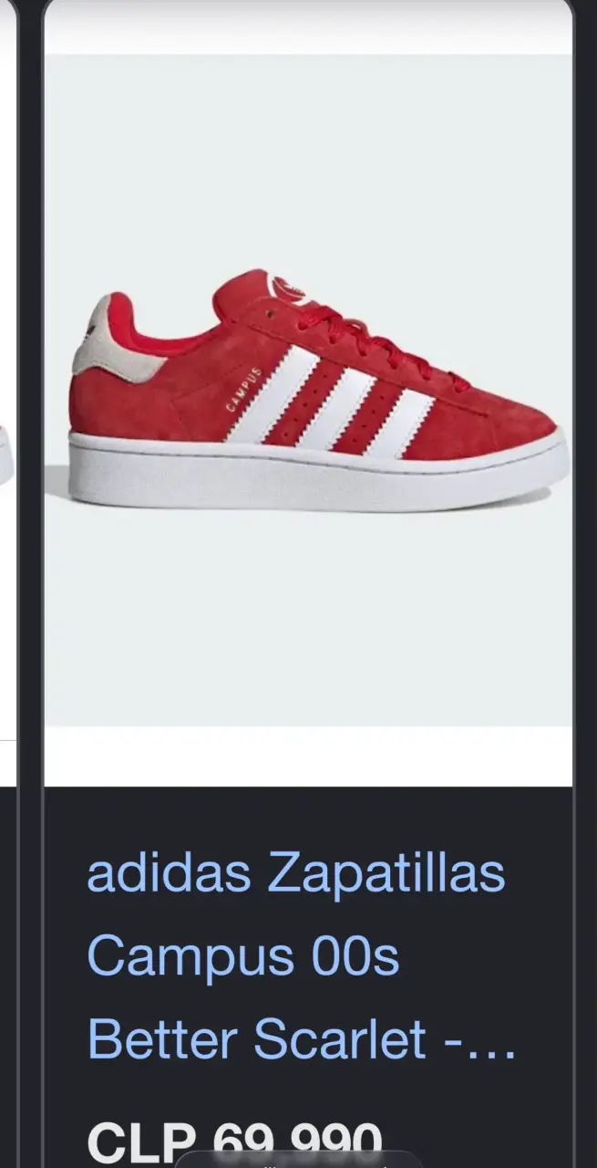 Zapatillas Adidas rojas talla 40 - 4