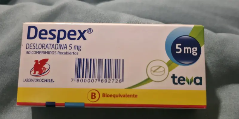 Despex Desloratadina 5mg 30 comprimidos - 1