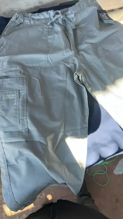 Pantalones cargo grises Cherokee Workwear - miniatura 1