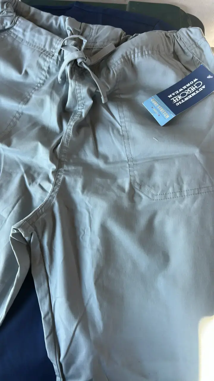 Pantalones cargo grises Cherokee Workwear - 2