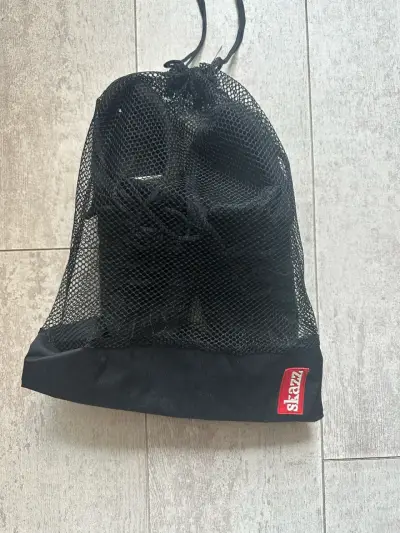 Zapatillas de danza Skazz negras en bolsa - miniatura 1