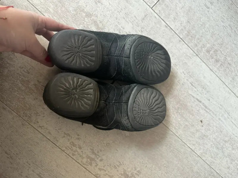Zapatillas de danza Skazz negras en bolsa - 3
