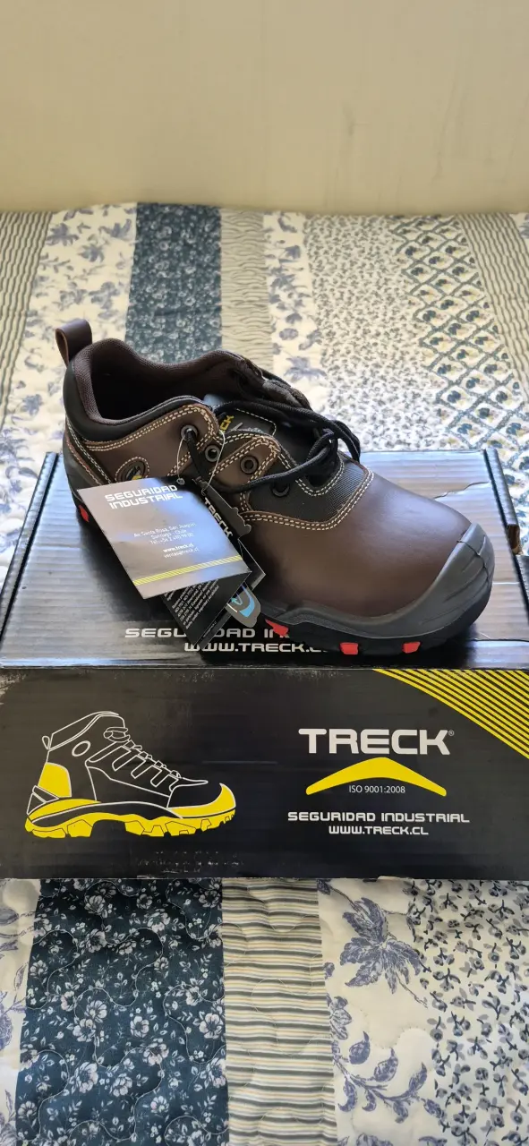 Zapatos de seguridad Treck marrones