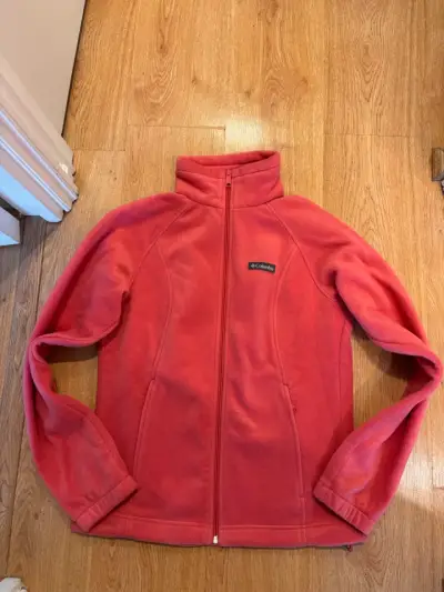 Chaqueta polar  M Columbia rosada para mujer - miniatura 2