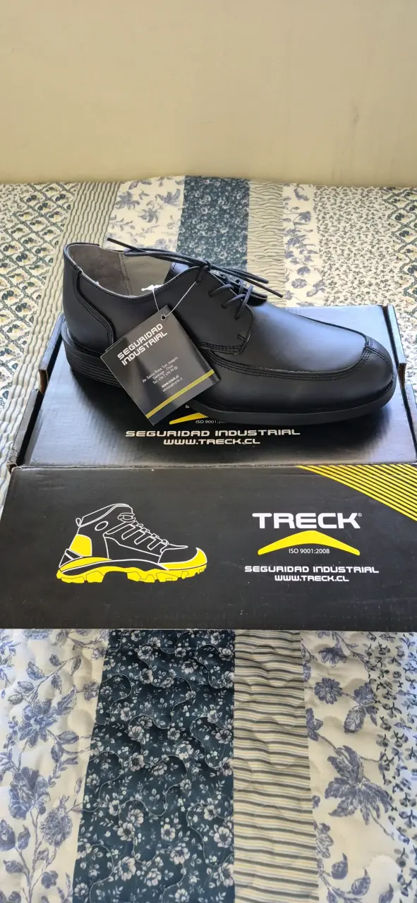 Zapatos de vestir de seguridad Treck negros