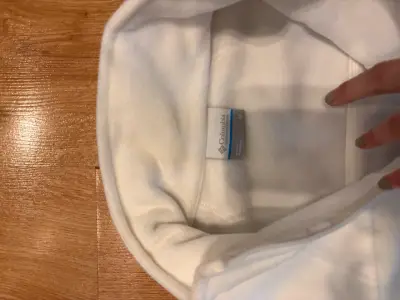 Chaqueta polar M Columbia blanca para mujer - miniatura 2