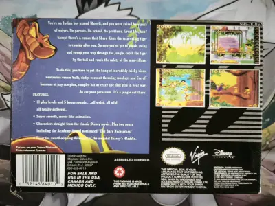 Juego The Jungle Book para Super Nintendo - miniatura 3