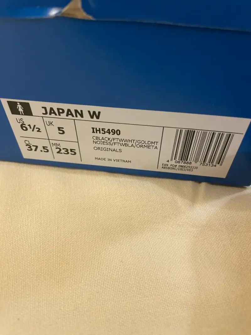 Zapatillas Adidas Japan negras clásicas - 4