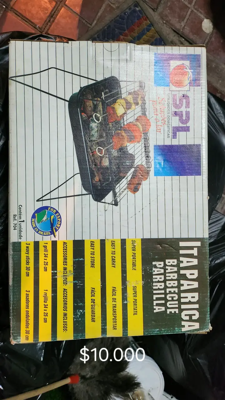 Parrilla portátil Itaparica para asados