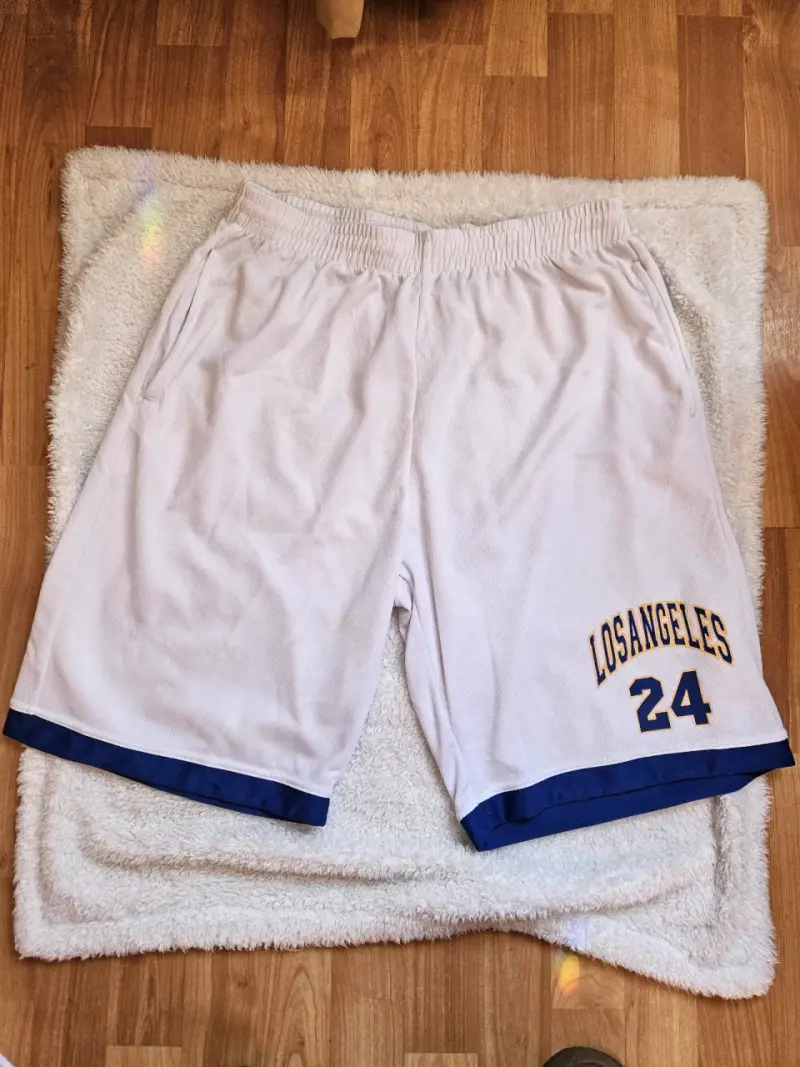 Shorts deportivos blancos Los Angeles 24 - 1