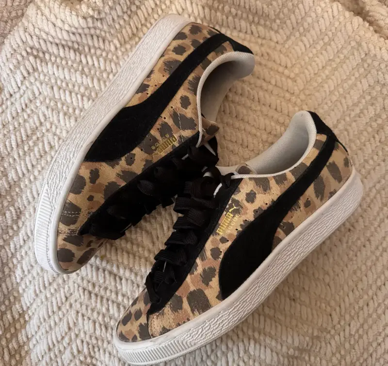 Zapatillas Puma Suede estampado leopardo - 2