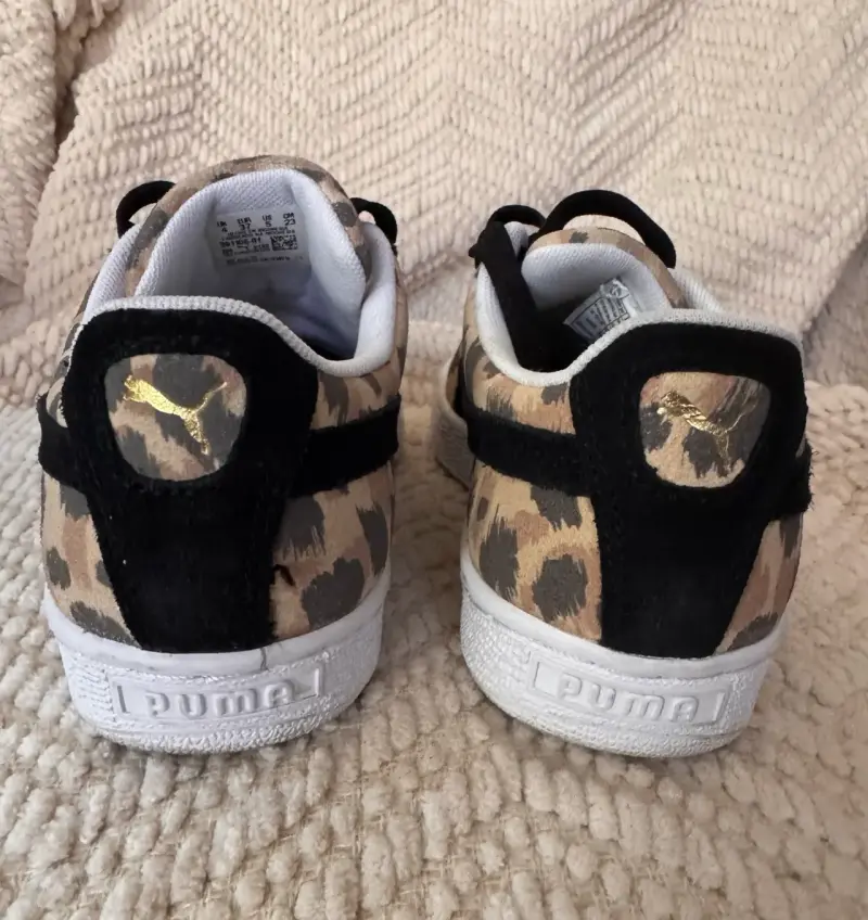 Zapatillas Puma Suede estampado leopardo - 3