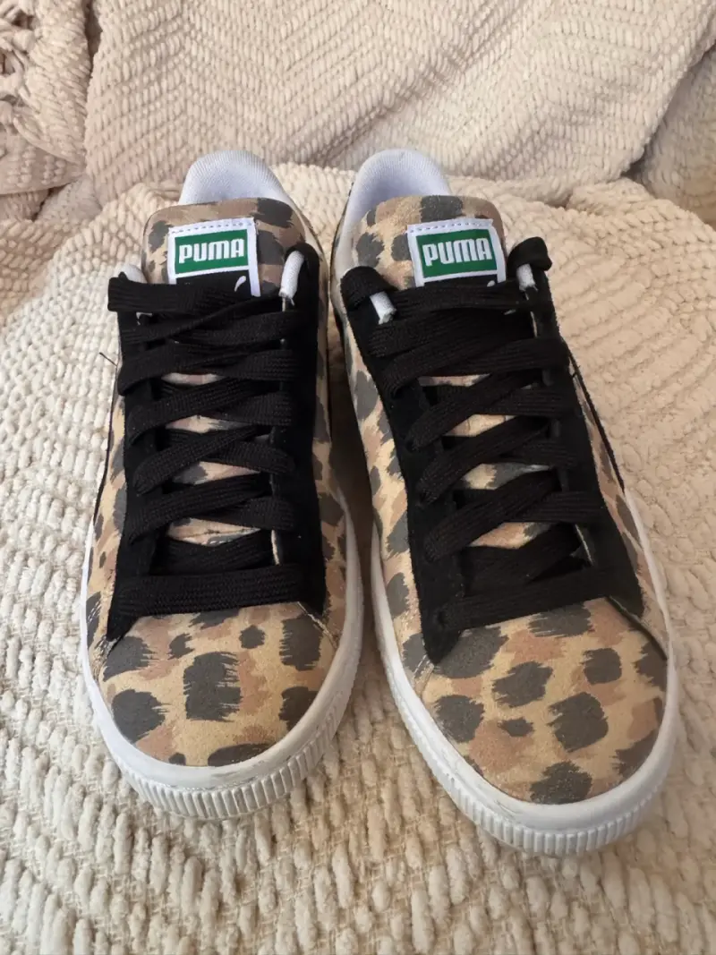 Zapatillas Puma Suede estampado leopardo - 5