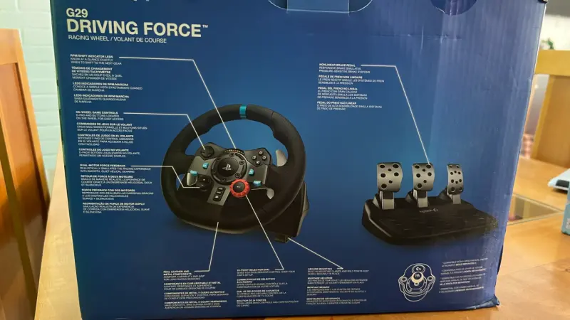Volante Logitech G29 Driving para PS4,PS5 y PC - 3