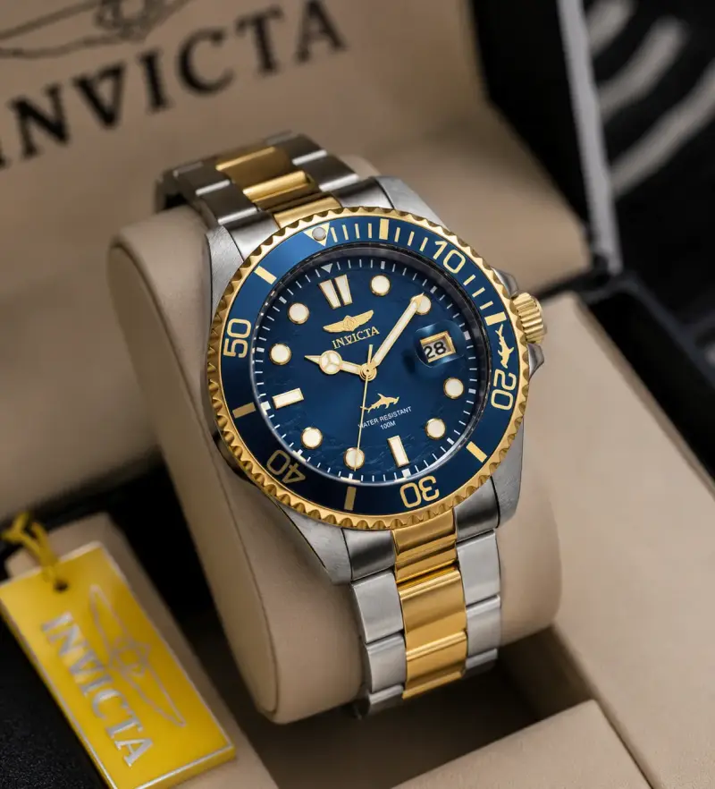 🔥RELOJ INVICTA Pro Diver azul y dorado🔥 - 1