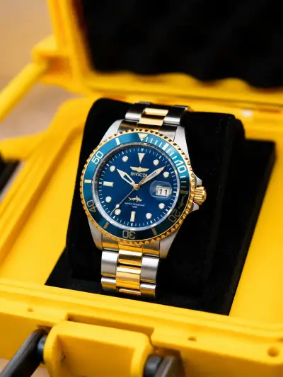 🔥RELOJ INVICTA Pro Diver azul y dorado🔥 - miniatura 6